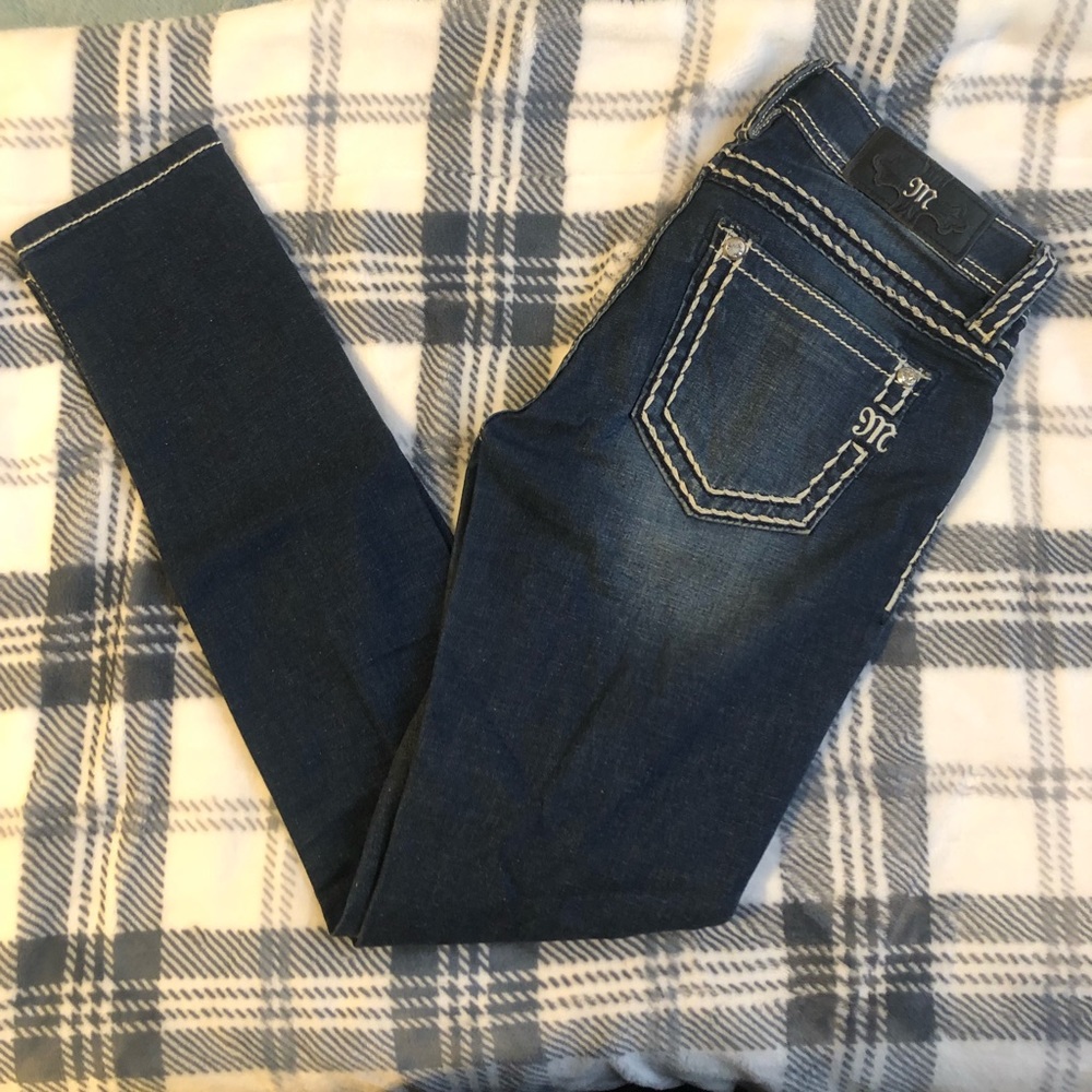 Miss me super skinny jeans size26 style# mss012g20